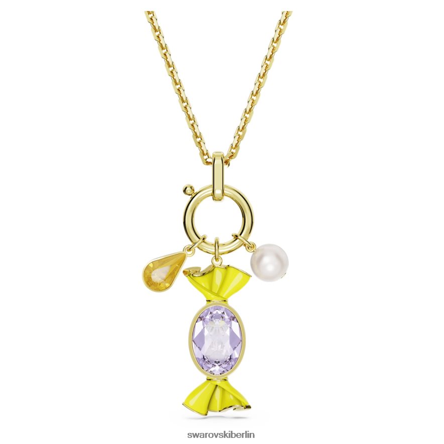 Swarovski Dulcis-Anhänger Bonbon, mehrfarbig, vergoldet Schmuck HLT448220