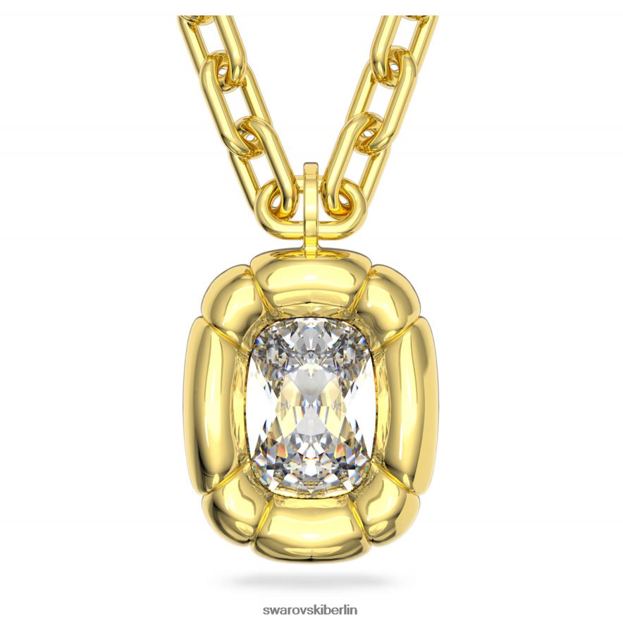 Swarovski Dulcis-Anhänger Kissenschliff, Goldton, vergoldet Schmuck HLT448217