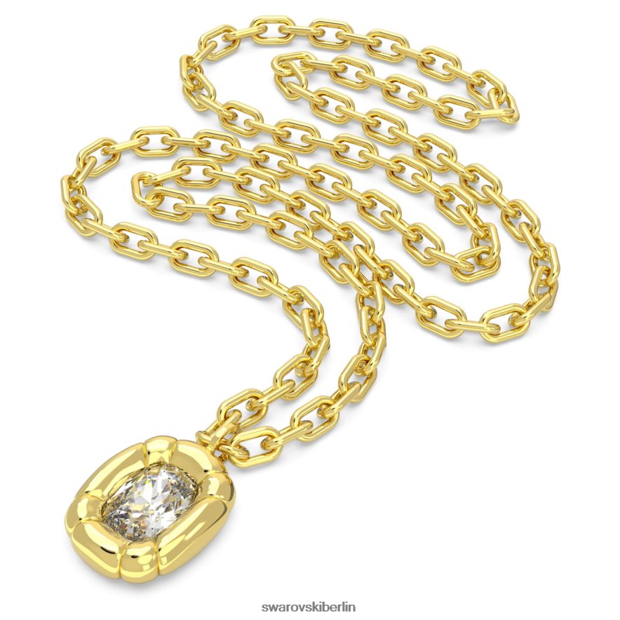 Swarovski Dulcis-Anhänger Kissenschliff, Goldton, vergoldet Schmuck HLT448217