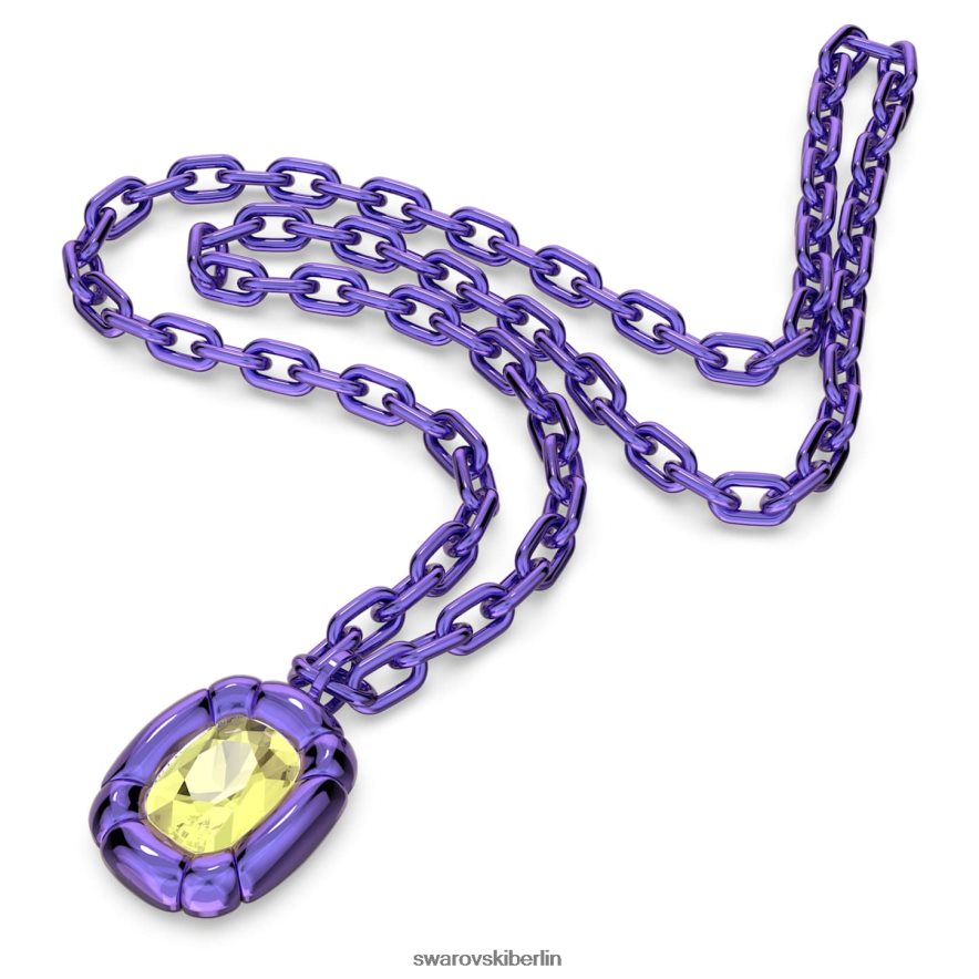 Swarovski Dulcis-Anhänger Kissenschnitt, lila Schmuck HLT448266