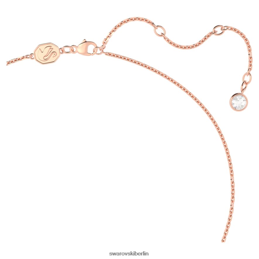 Swarovski Ein Anhänger Herz, weiß, rosévergoldet Schmuck HLT448340