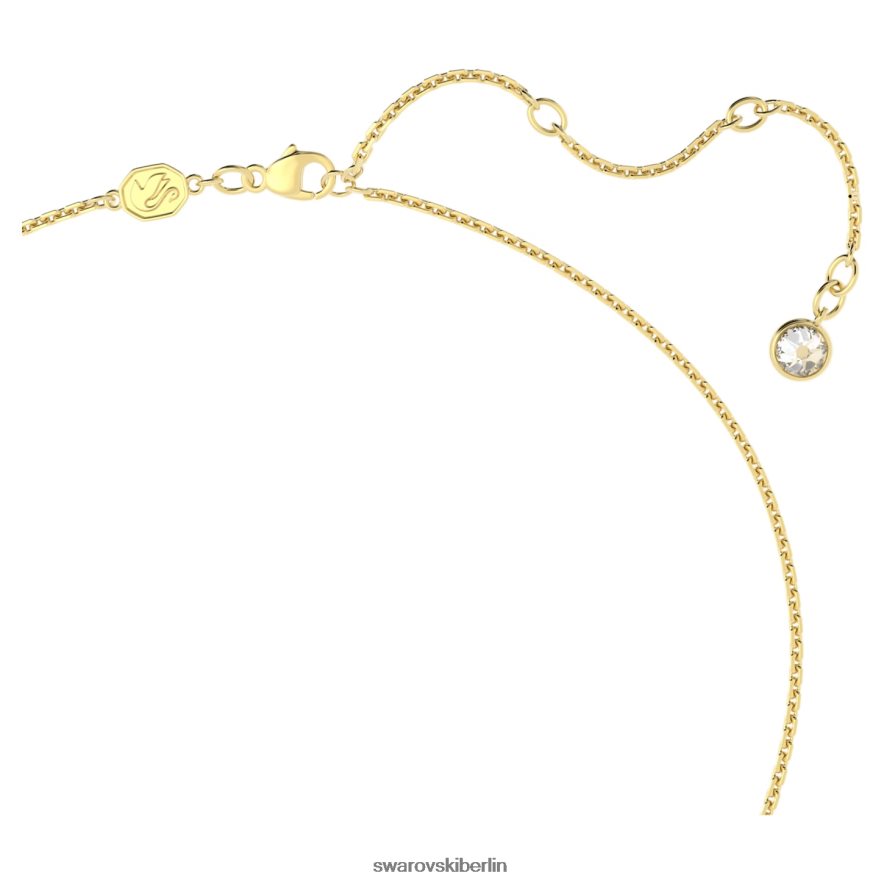 Swarovski Ein Anhänger Pavé, Herz, rot, vergoldet Schmuck HLT448208
