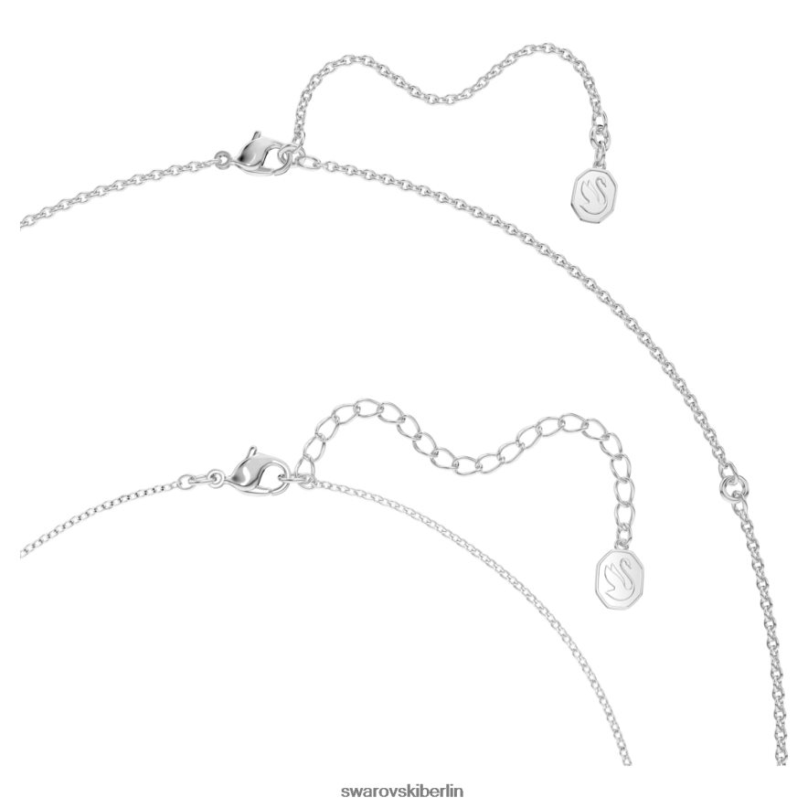 Swarovski Eleganz von Afrika-Anhänger braun, rhodiniert Schmuck HLT448290