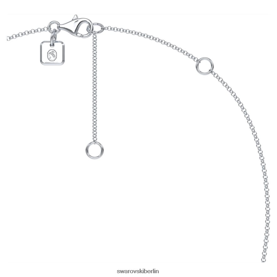 Swarovski Ewigkeitsanhänger 14 Karat Weißgold Schmuck HLT448221