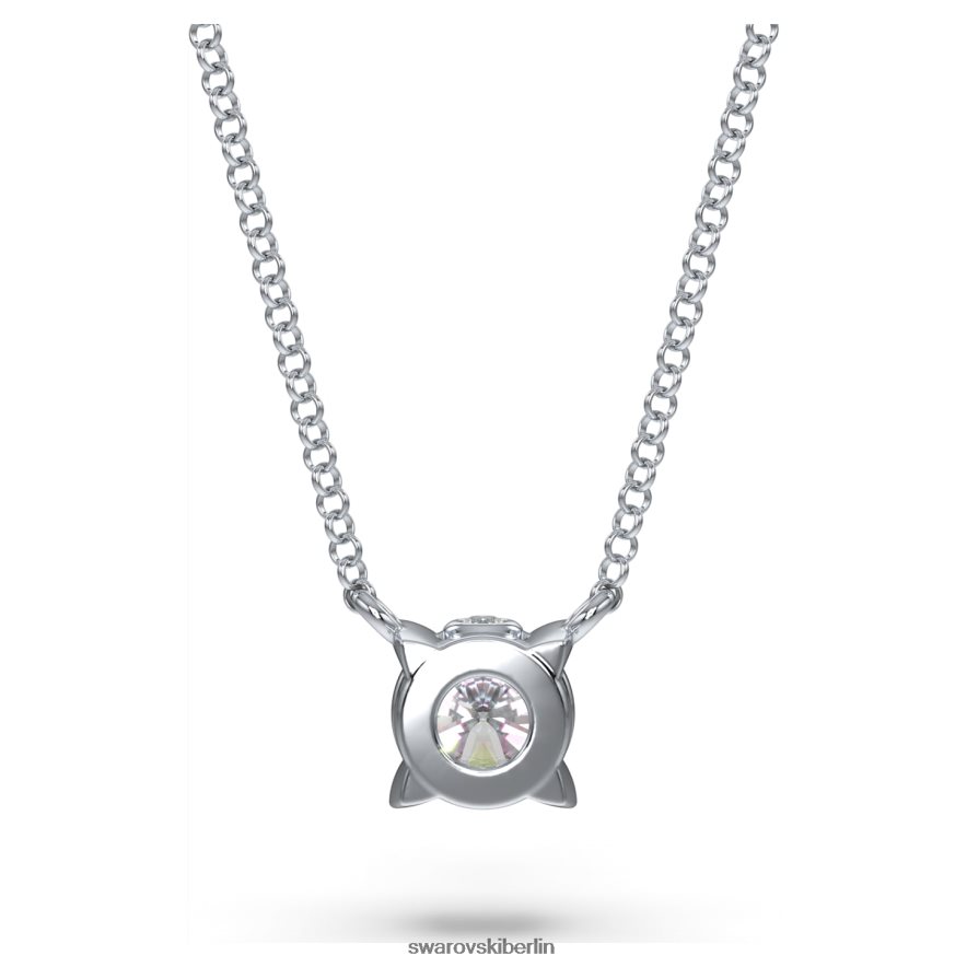 Swarovski Ewigkeitsanhänger 14 Karat Weißgold Schmuck HLT448221