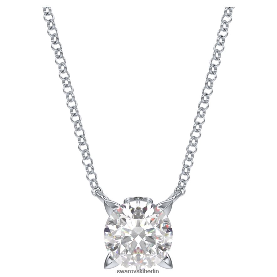 Swarovski Ewigkeitsanhänger 14 Karat Weißgold Schmuck HLT448303