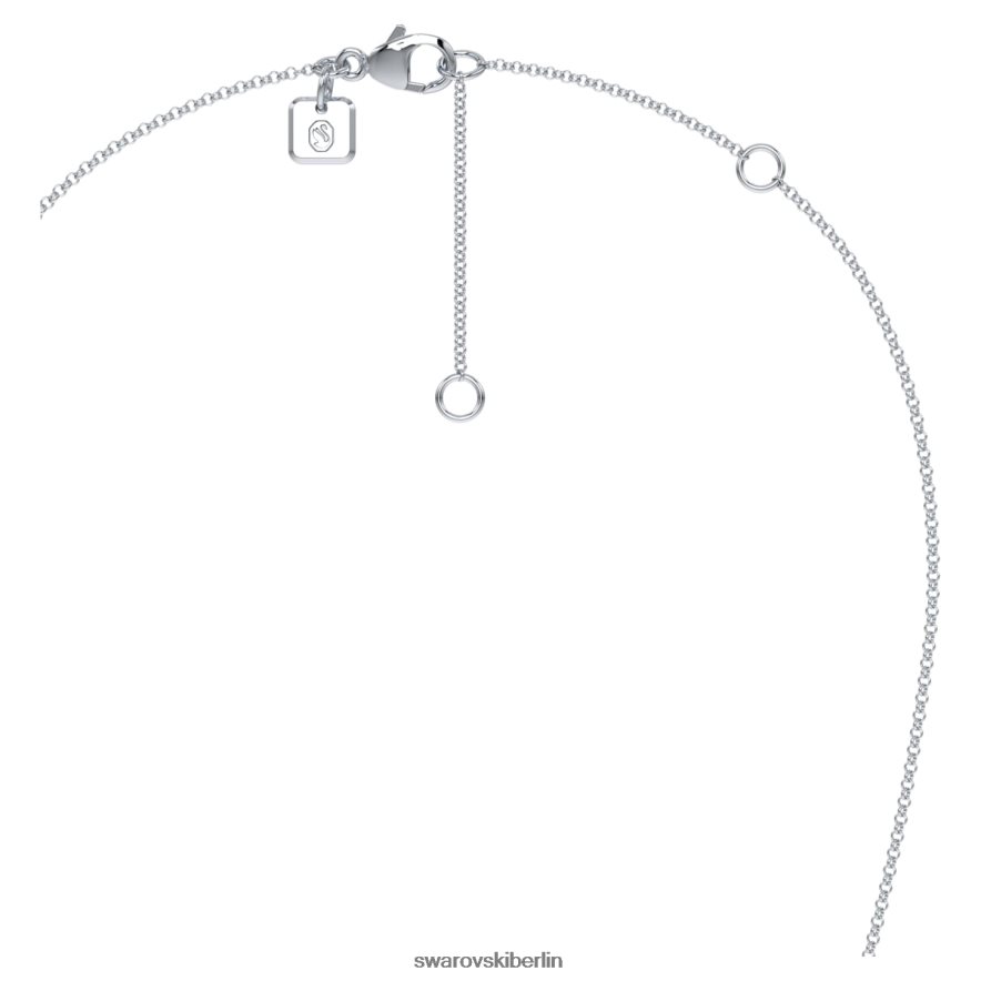 Swarovski Ewigkeitsanhänger 14 Karat Weißgold Schmuck HLT448303