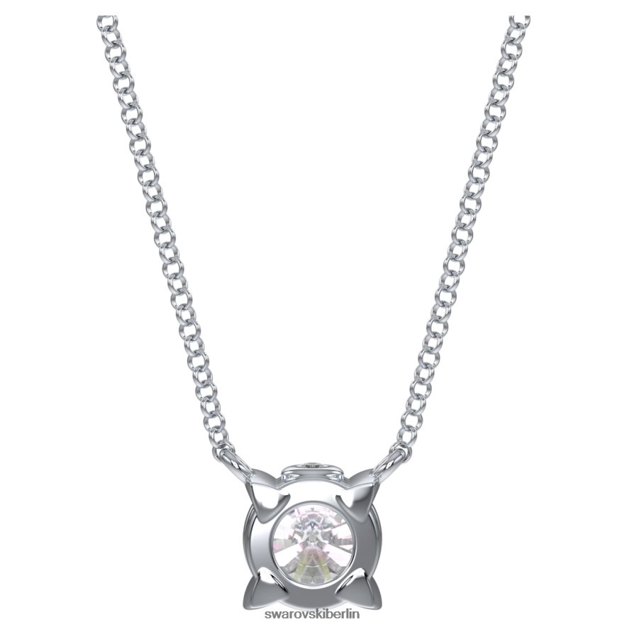 Swarovski Ewigkeitsanhänger 14 Karat Weißgold Schmuck HLT448303