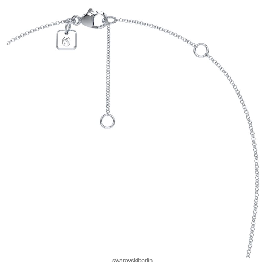 Swarovski Ewigkeitsanhänger 14 Karat Weißgold Schmuck HLT448304