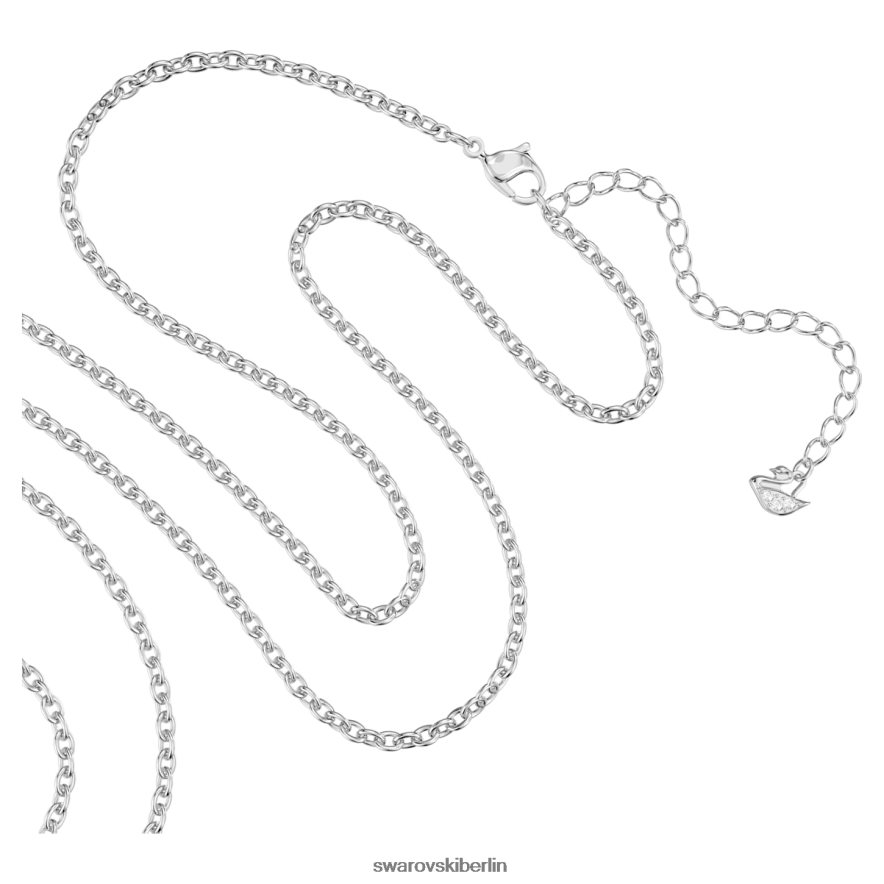 Swarovski Exalta-Anhänger Rundschliff, blau, rhodiniert Schmuck HLT448342