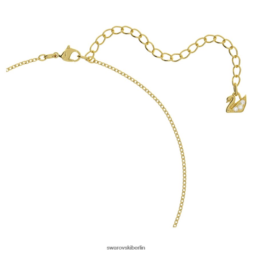 Swarovski Exalta-Anhänger Rundschliff, grün, vergoldet Schmuck HLT448256