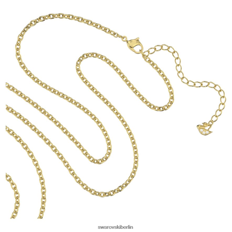 Swarovski Exalta-Anhänger Rundschliff, grün, vergoldet Schmuck HLT448341