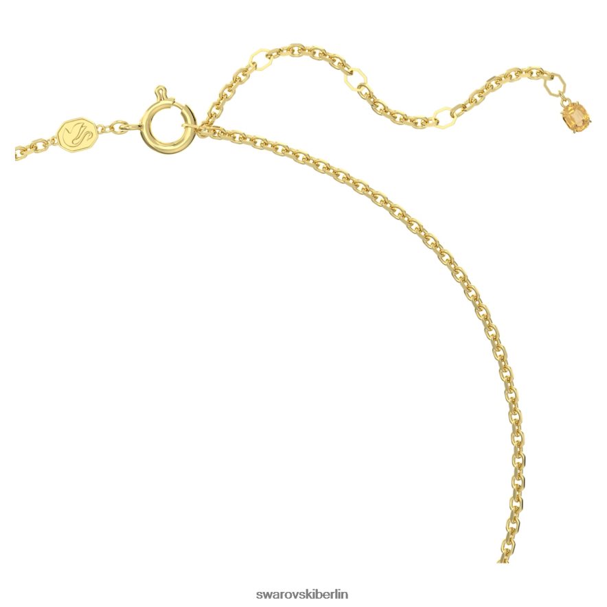 Swarovski Florere-Anhänger Blume, gelb, vergoldet Schmuck HLT448261