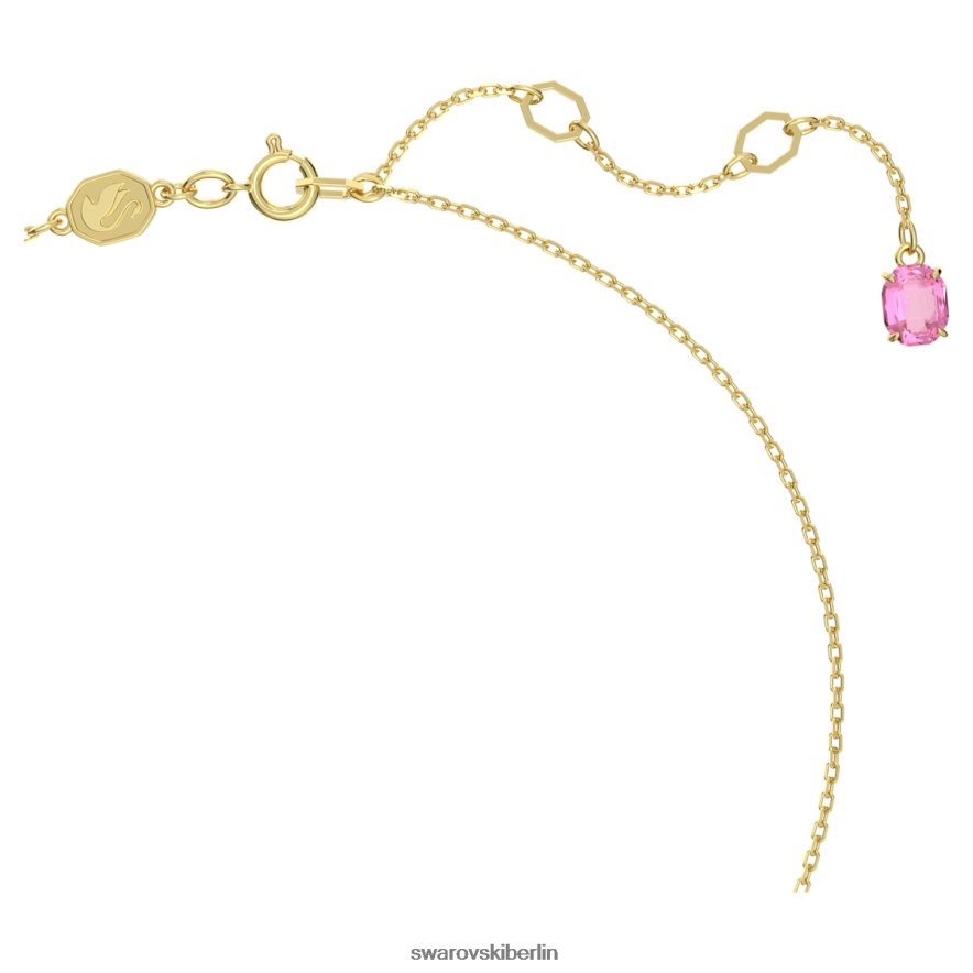Swarovski Florere-Anhänger Blume, rosa, vergoldet Schmuck HLT448160