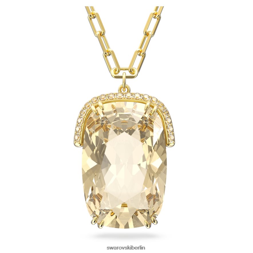 Swarovski Harmonia-Anhänger Übergroßer Kristall, Goldton, vergoldet Schmuck HLT448239
