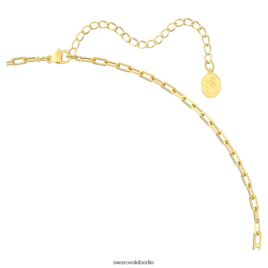 Swarovski Harmonia-Anhänger Übergroßer Kristall, Goldton, vergoldet Schmuck HLT448239