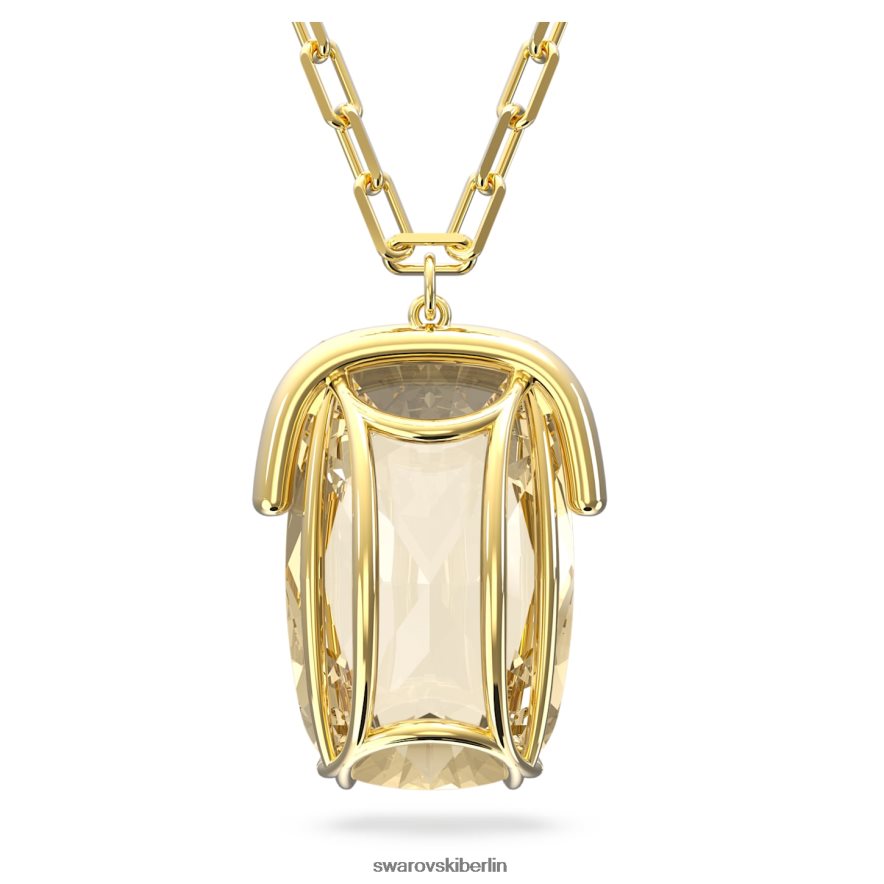 Swarovski Harmonia-Anhänger Übergroßer Kristall, Goldton, vergoldet Schmuck HLT448239