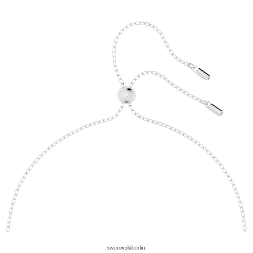 Swarovski Hohler Anhänger weiß, rhodiniert Schmuck HLT448218