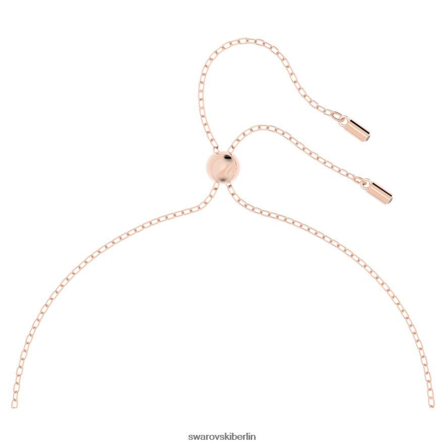 Swarovski Hohler Anhänger weiß, rosévergoldet Schmuck HLT448216