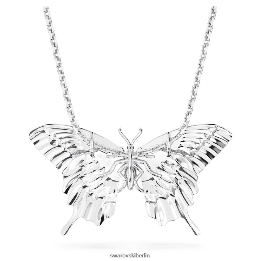 Swarovski Idyllie-Anhänger und Brosche Schmetterling, mehrfarbig, rhodiniert Schmuck HLT448332