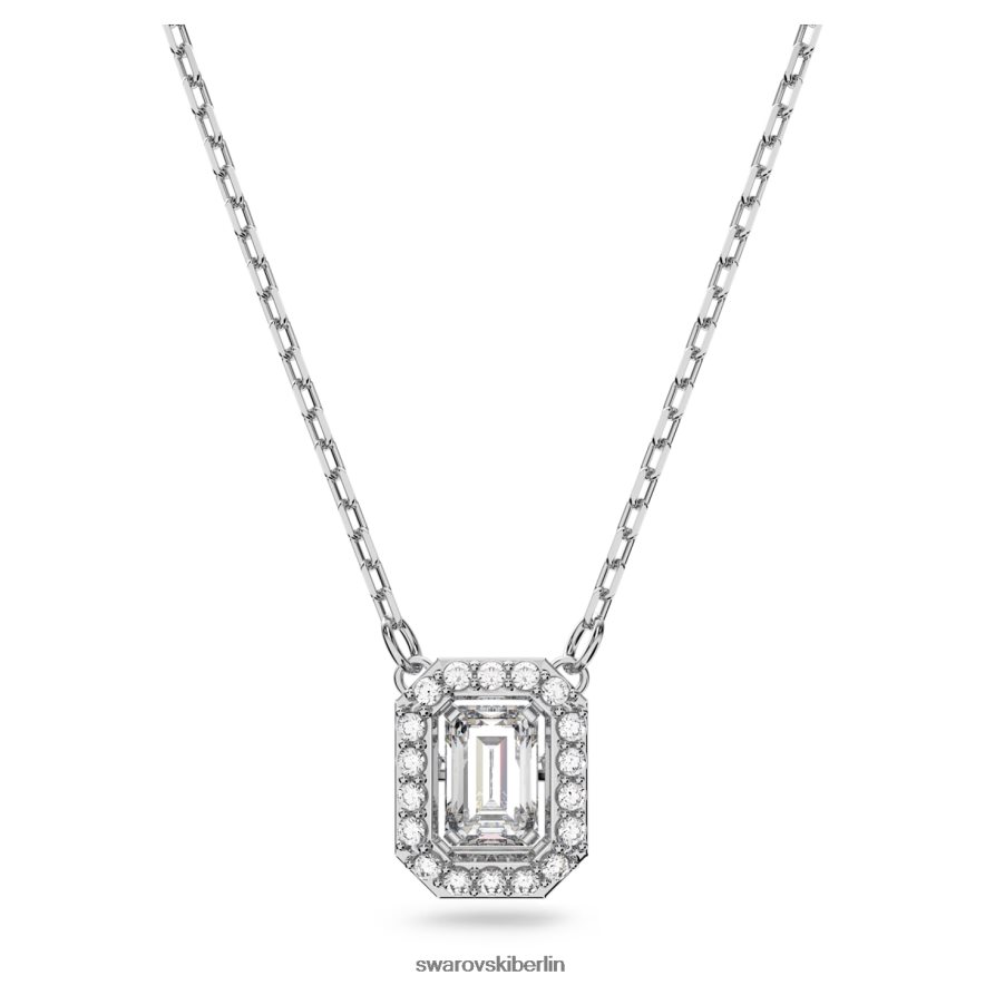 Swarovski Jahrtausend-Anhänger Achteckschliff, weiß, rhodiniert Schmuck HLT44841