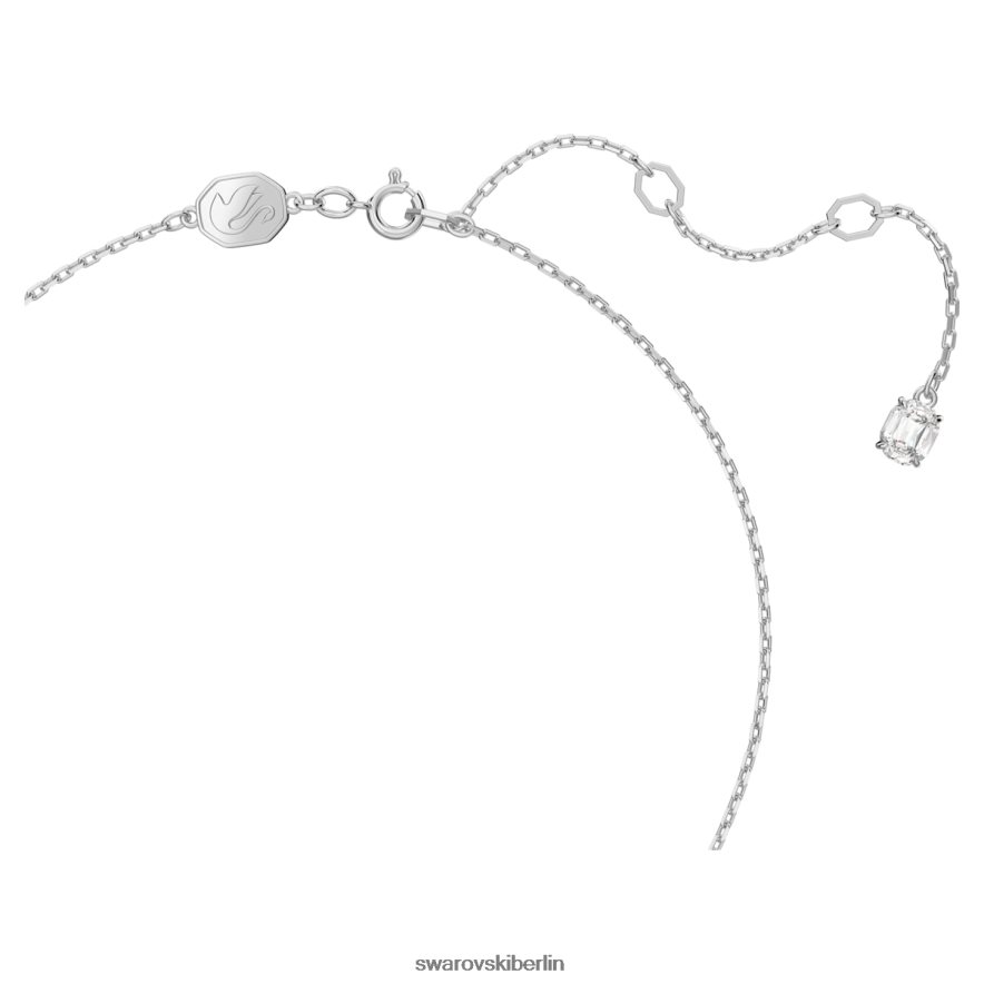 Swarovski Konstella-Anhänger Rundschliff, Pavé, weiß, rhodiniert Schmuck HLT448187