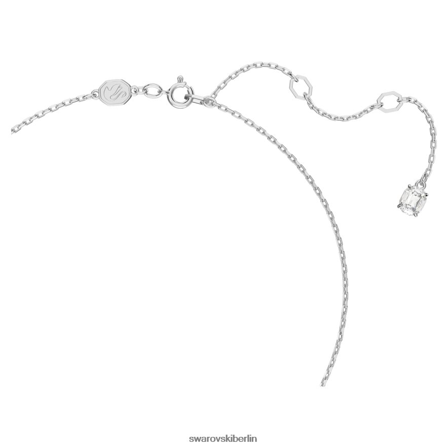Swarovski Konstella-Anhänger Rundschliff, weiß, rhodiniert Schmuck HLT448169
