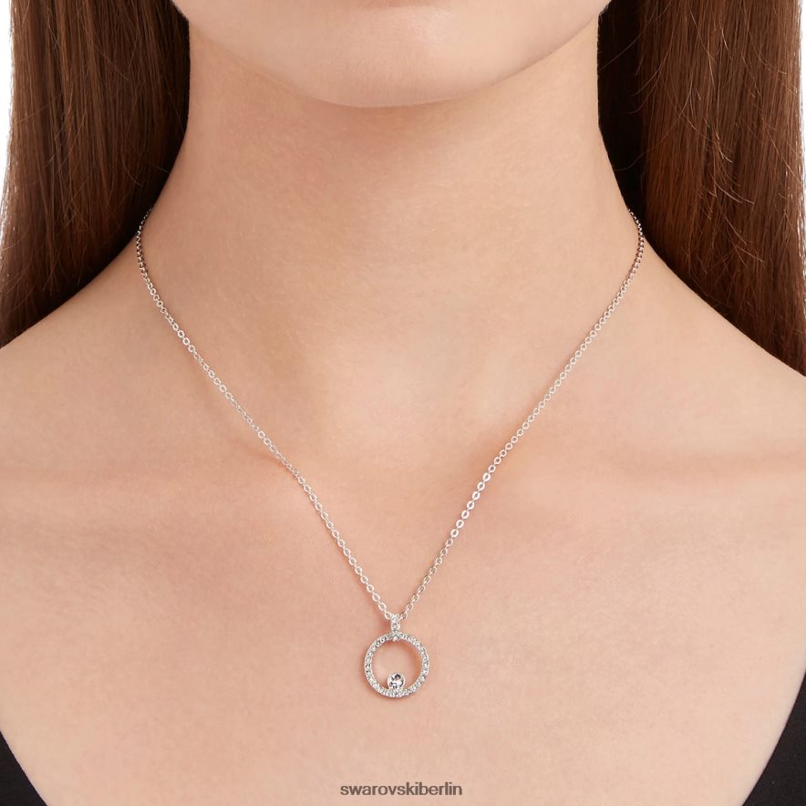 Swarovski Kreativitätsanhänger weiß, rhodiniert Schmuck HLT448180