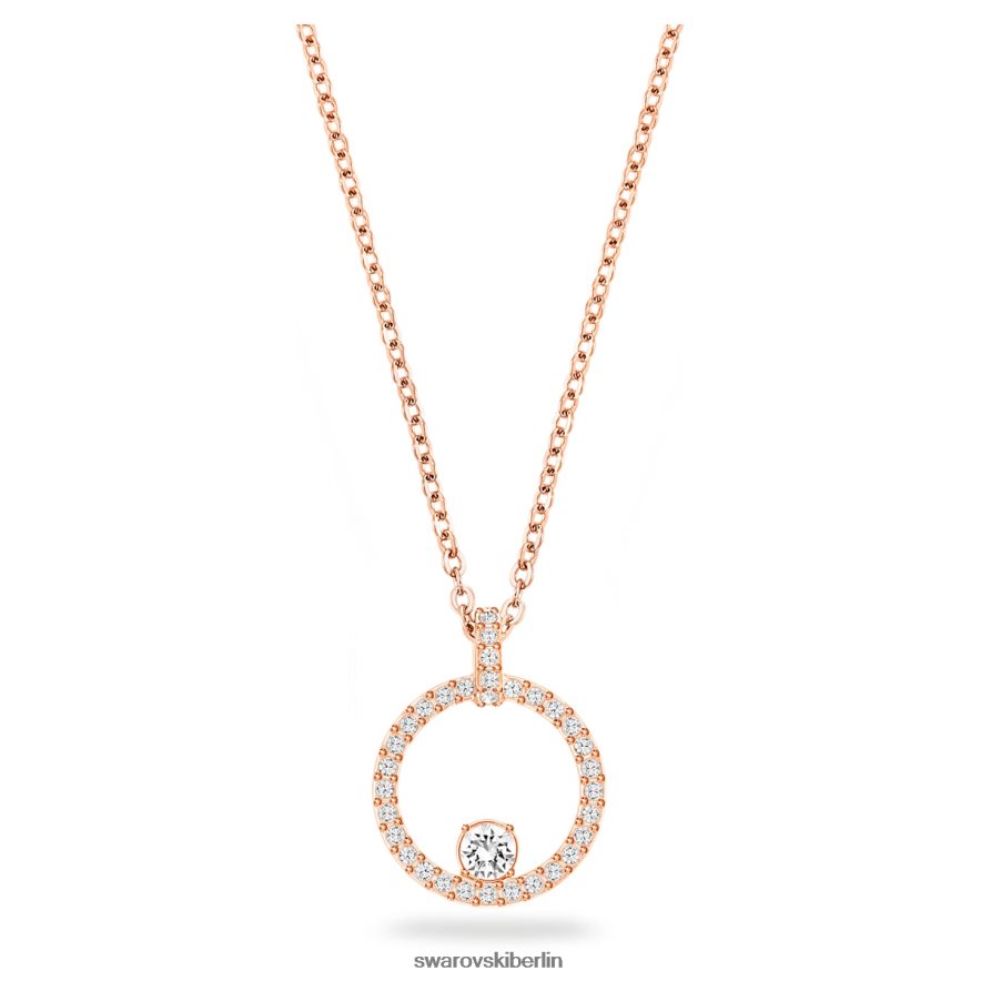 Swarovski Kreativitätsanhänger weiß, rosévergoldet Schmuck HLT448182