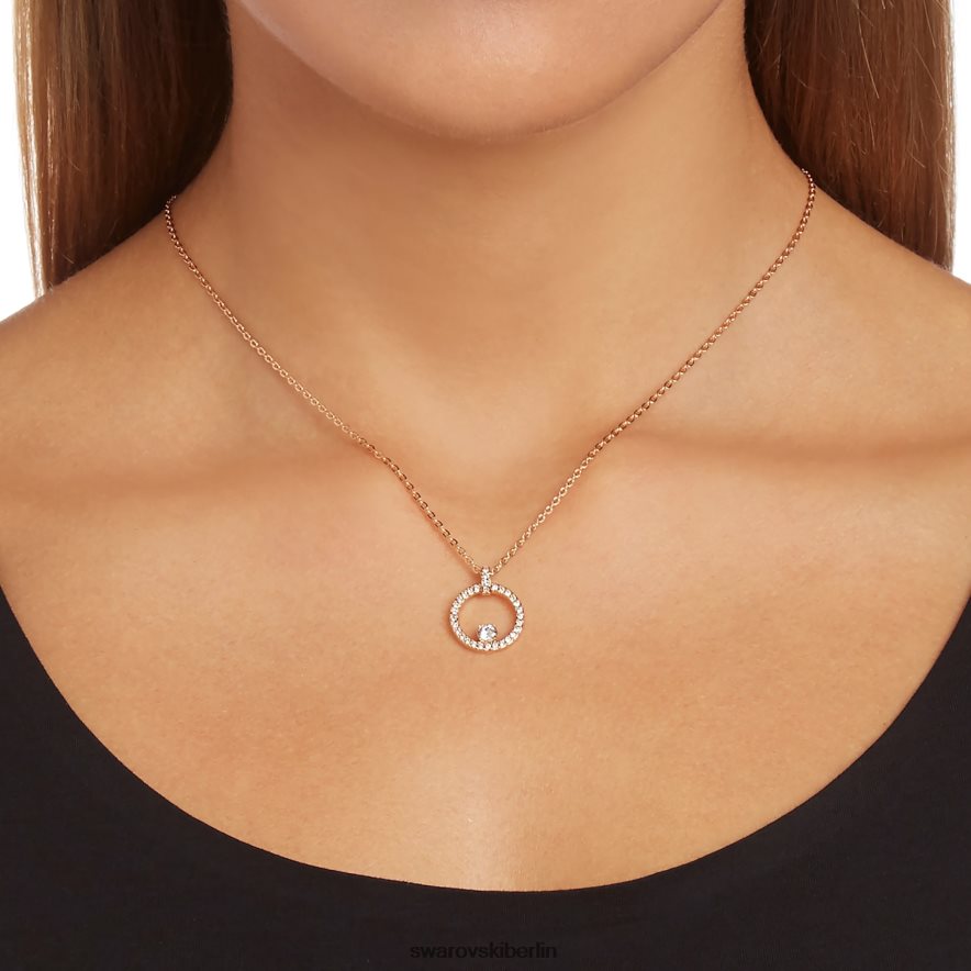 Swarovski Kreativitätsanhänger weiß, rosévergoldet Schmuck HLT448182