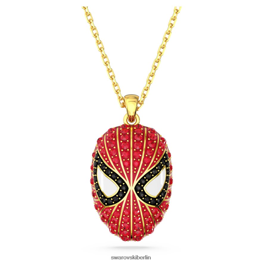 Swarovski Marvel-Spider-Man-Anhänger rot, vergoldet Schmuck HLT448170