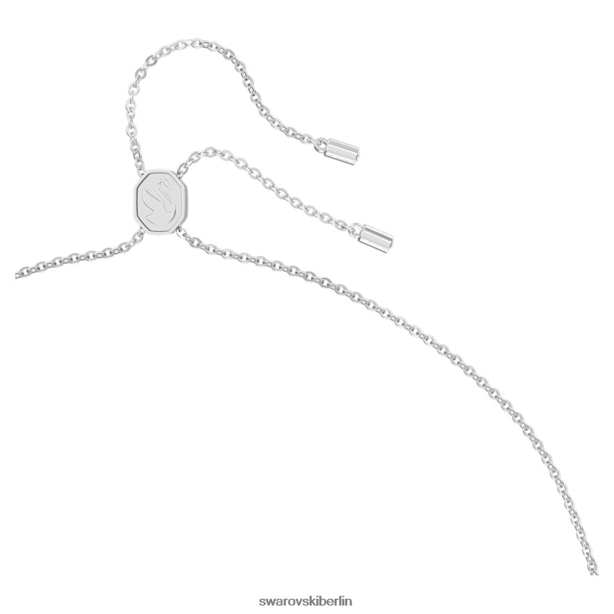 Swarovski Matrix-Anhänger Baguetteschliff, weiß, rhodiniert Schmuck HLT448231