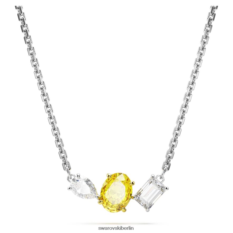 Swarovski Mesmera-Anhänger gemischte Schnitte, gelb, gemischtes Metallfinish Schmuck HLT448276