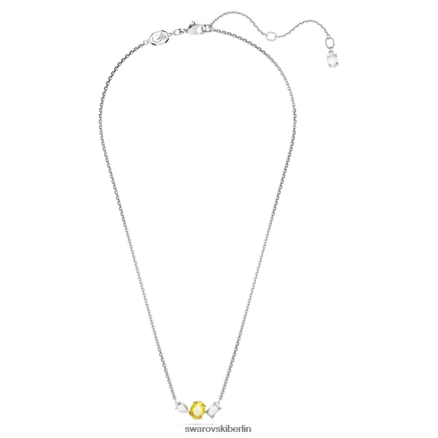 Swarovski Mesmera-Anhänger gemischte Schnitte, gelb, gemischtes Metallfinish Schmuck HLT448276