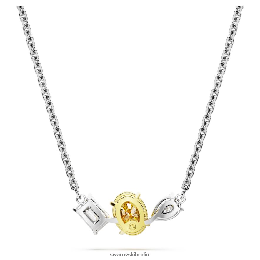 Swarovski Mesmera-Anhänger gemischte Schnitte, gelb, gemischtes Metallfinish Schmuck HLT448276