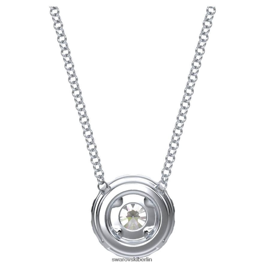 Swarovski Signatur-Anhänger 14 Karat Weißgold Schmuck HLT448302