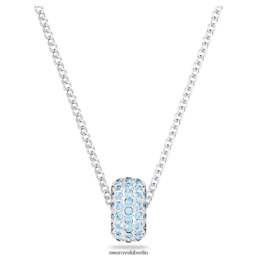 Swarovski Steinanhänger blau, rhodiniert Schmuck HLT448306