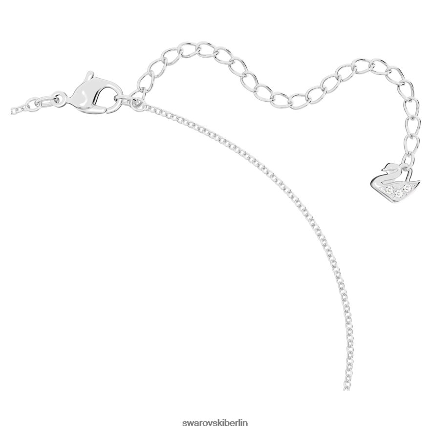 Swarovski Steinanhänger blau, rhodiniert Schmuck HLT448306