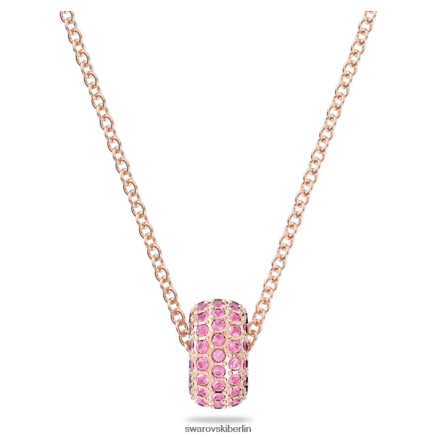 Swarovski Steinanhänger rosa, rosévergoldet Schmuck HLT448316