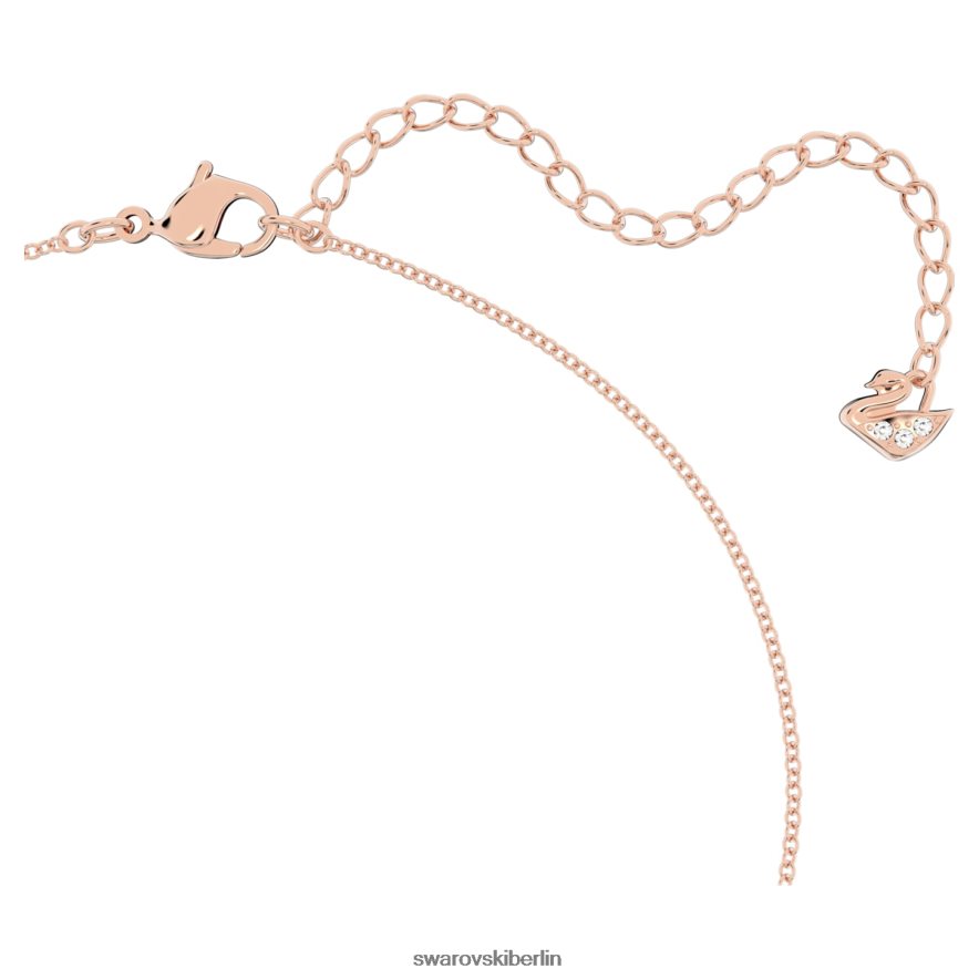 Swarovski Steinanhänger rosa, rosévergoldet Schmuck HLT448316