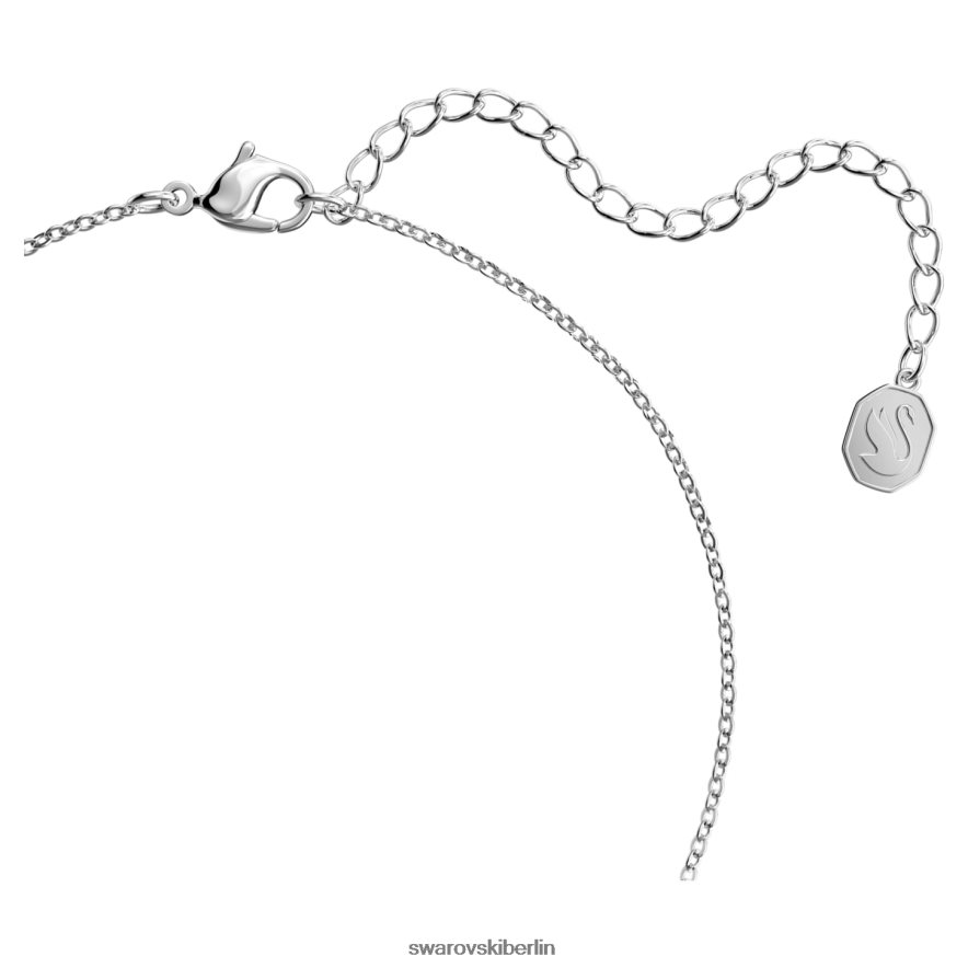 Swarovski Stella-Anhänger Mischschliffe, Stern, weiß, rhodiniert Schmuck HLT448244