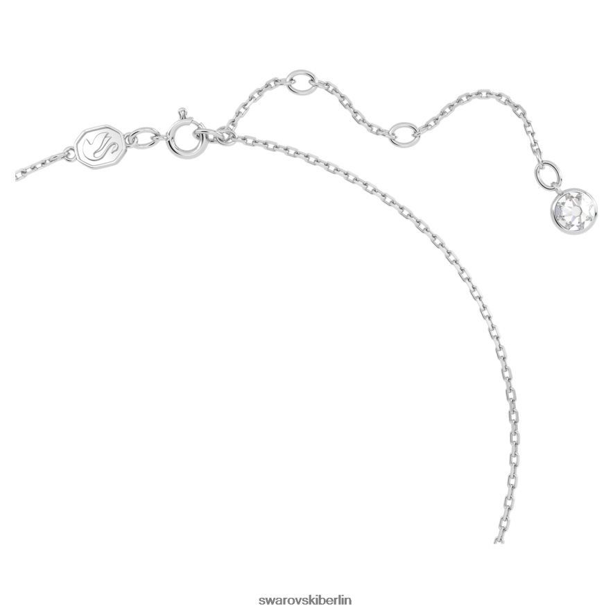 Swarovski Stilla-Anhänger Dreiecksschliff, grau, rhodiniert Schmuck HLT448254