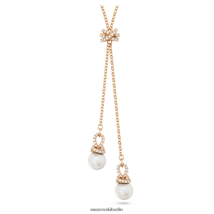 Swarovski Ursprünglich Y-Anhänger weiß, rosévergoldet Schmuck HLT448272