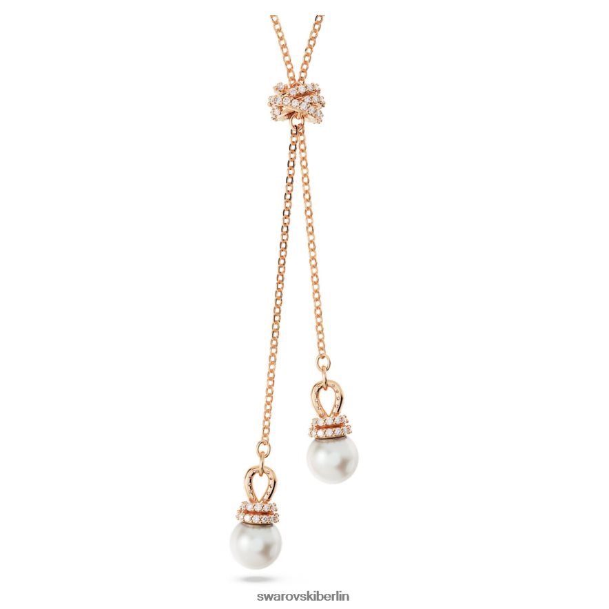 Swarovski Ursprünglich Y-Anhänger weiß, rosévergoldet Schmuck HLT448272