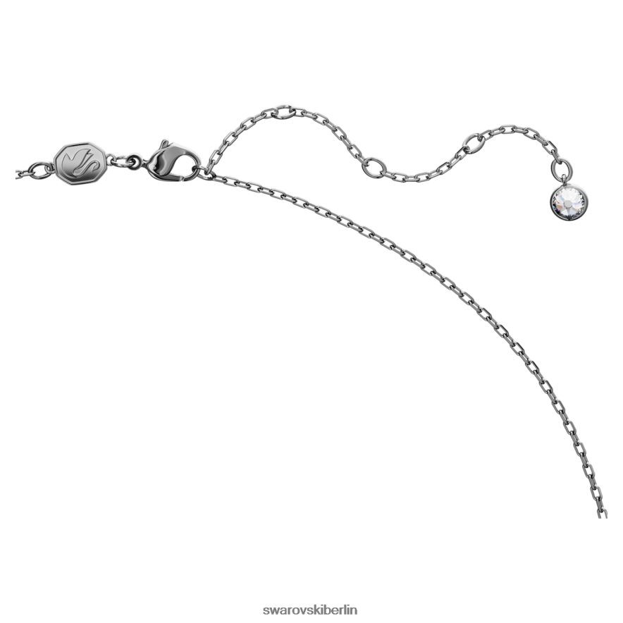 Swarovski Volta-Anhänger Herz, schwarz, rutheniumbeschichtet Schmuck HLT448210