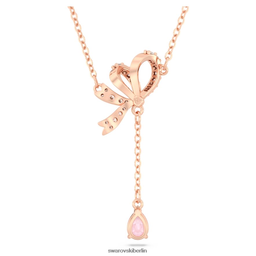 Swarovski Volta y Anhänger Schleife, rosa, rosévergoldet Schmuck HLT448247