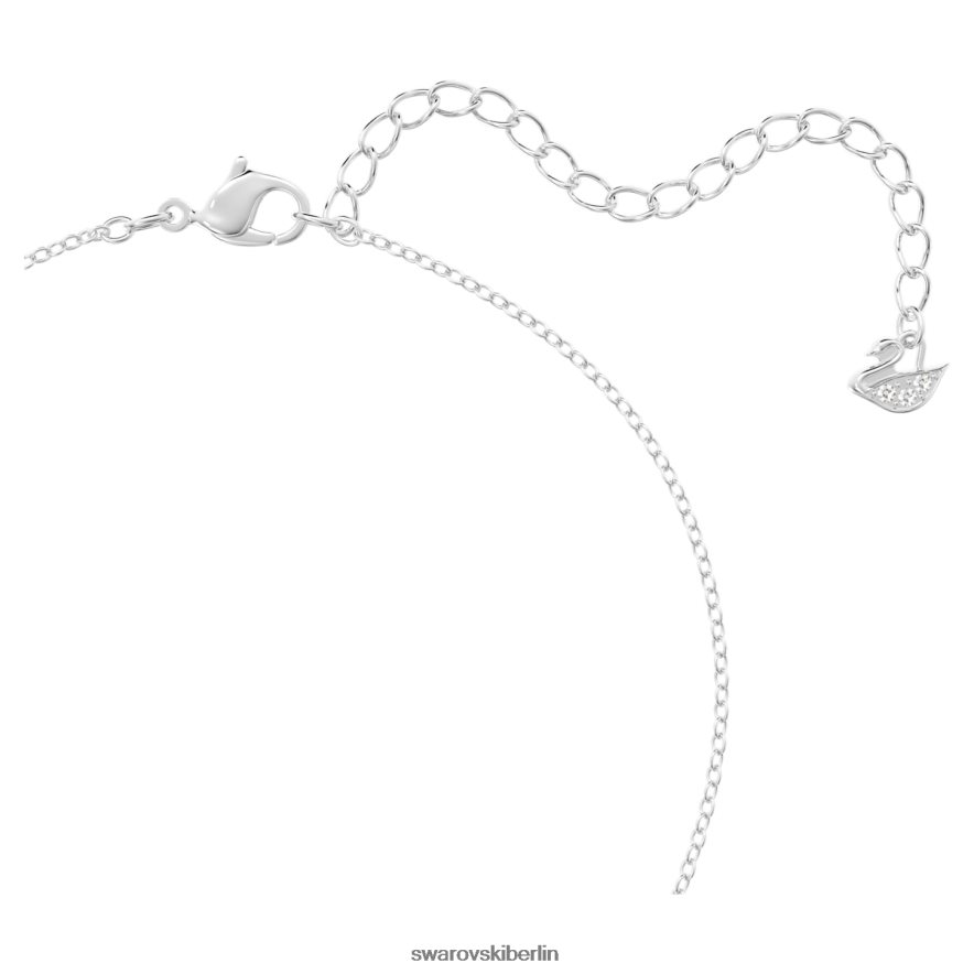Swarovski ewiger Blumenanhänger Blume, mehrfarbig, gemischte Metalloberfläche Schmuck HLT448311