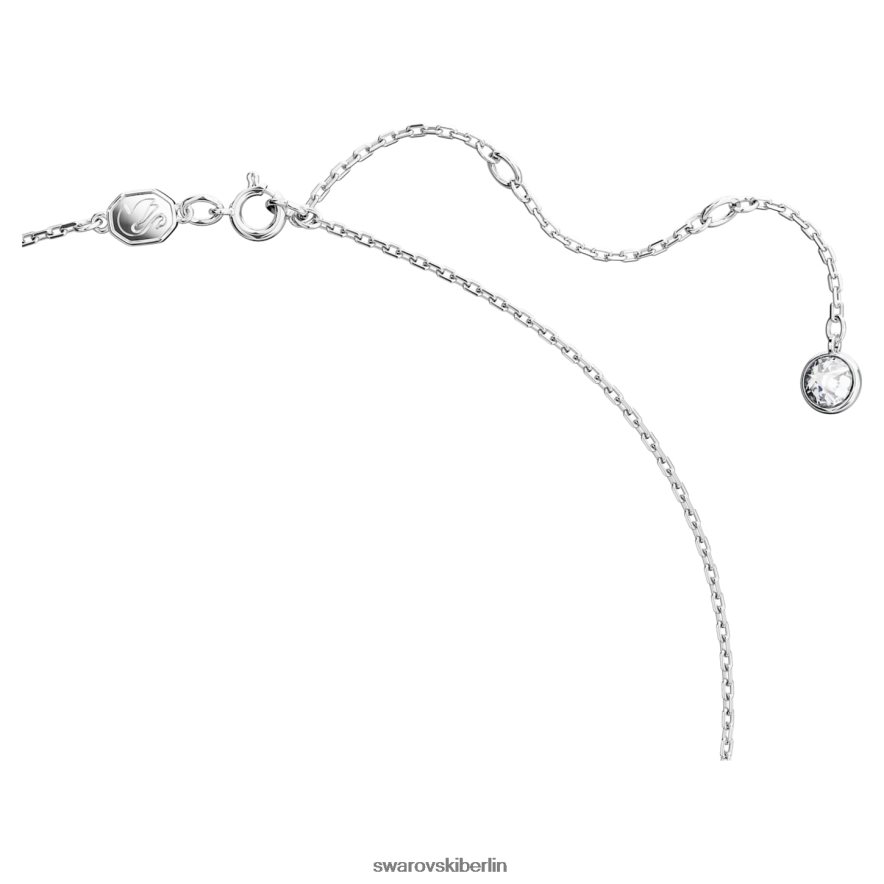 Swarovski ikonischer Schwanenanhänger Schwan, weiß, rhodiniert Schmuck HLT448233
