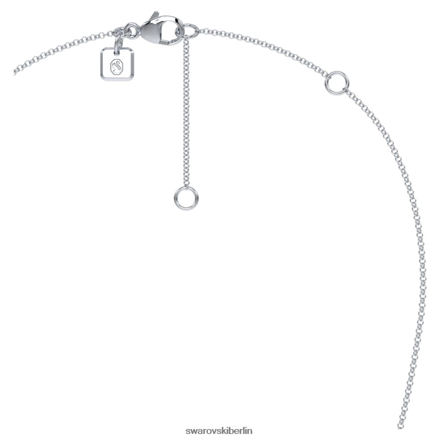 Swarovski intimer Anhänger 14 Karat Weißgold Schmuck HLT448188