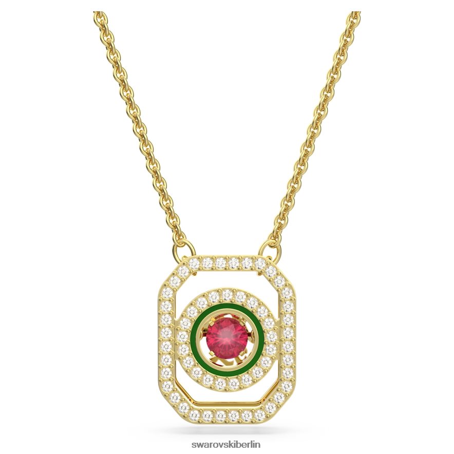 Swarovski Alea-Halskette mehrfarbig, vergoldet Schmuck HLT448120